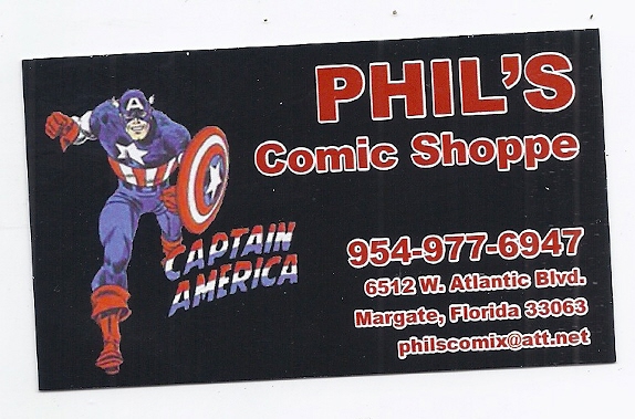 PHIL'S COMIC SHOPPE