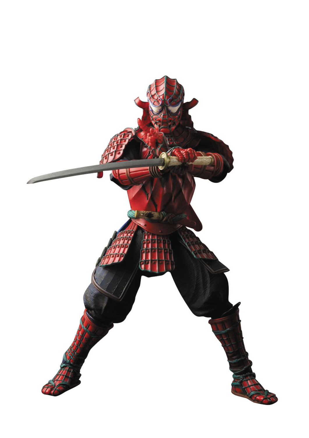 Spider man hot sale samurai figure