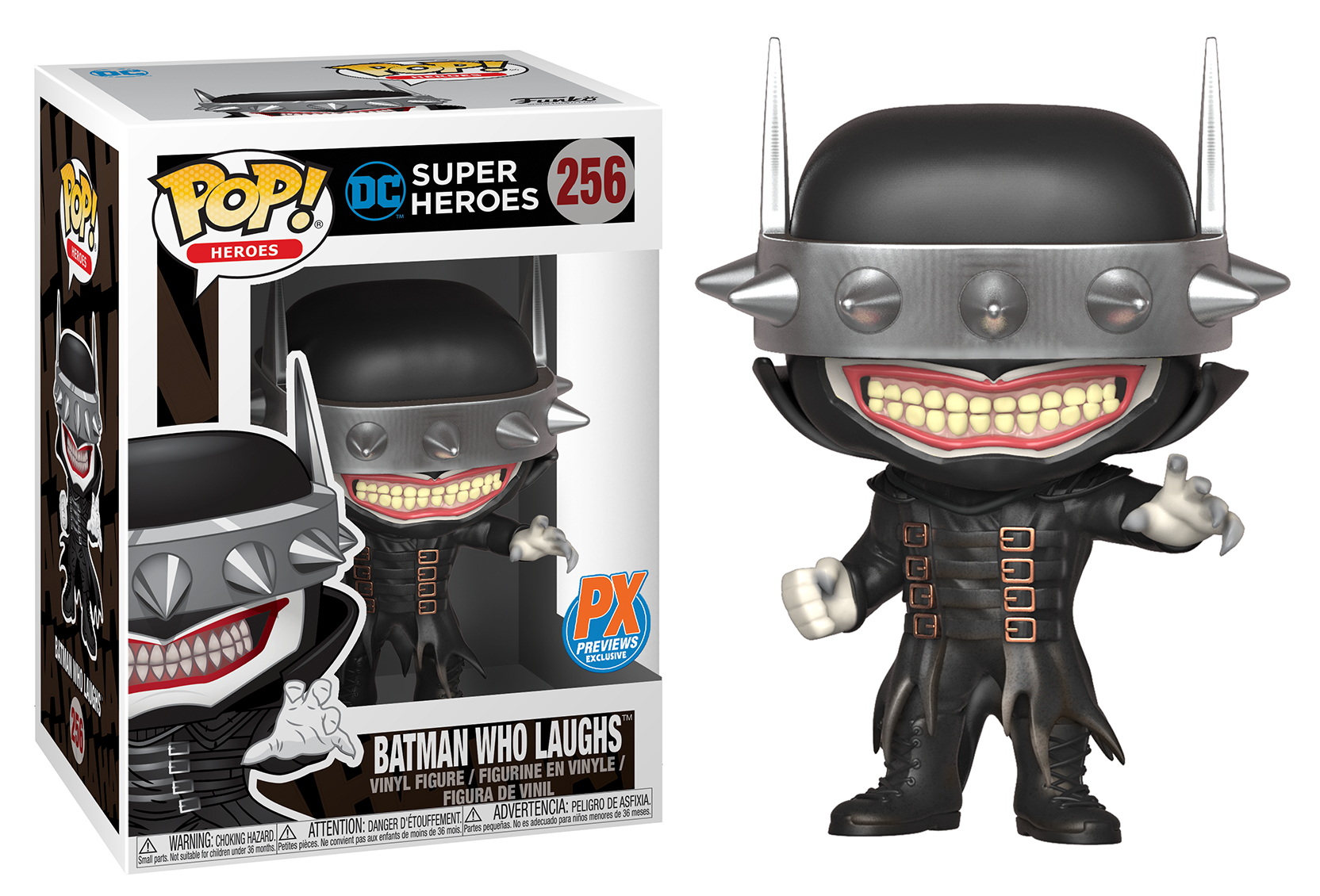 JUN188595 - POP DC HEROES BATMAN WHO LAUGHS PX VINYL FIGURE