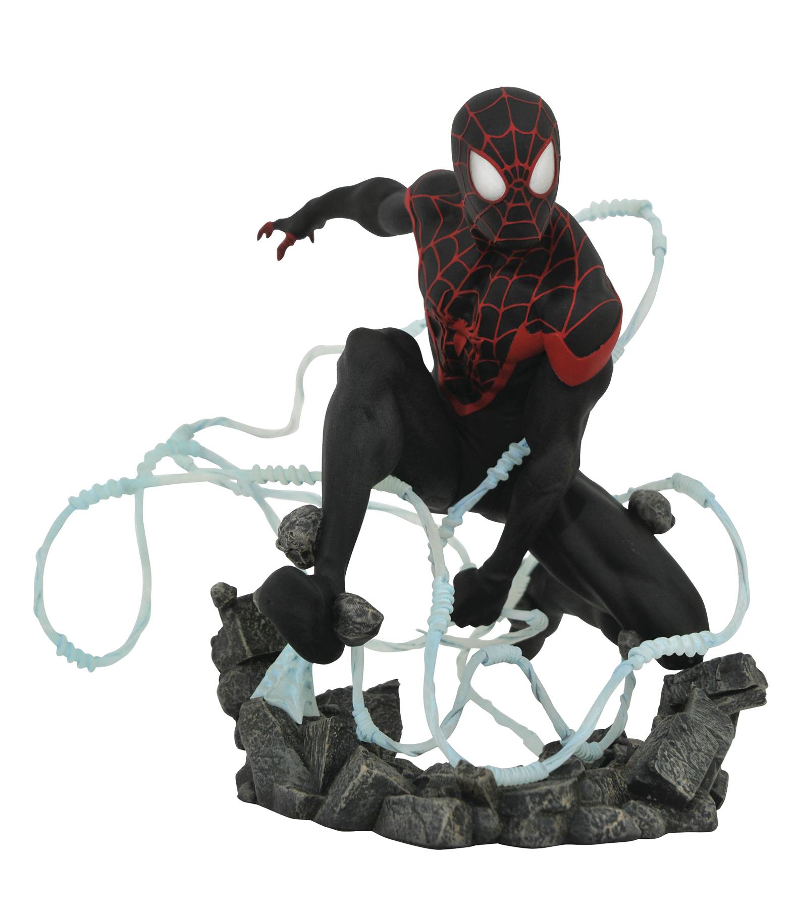 MARVEL PREMIER COLLECTION COMIC MILES MORALES STATUE