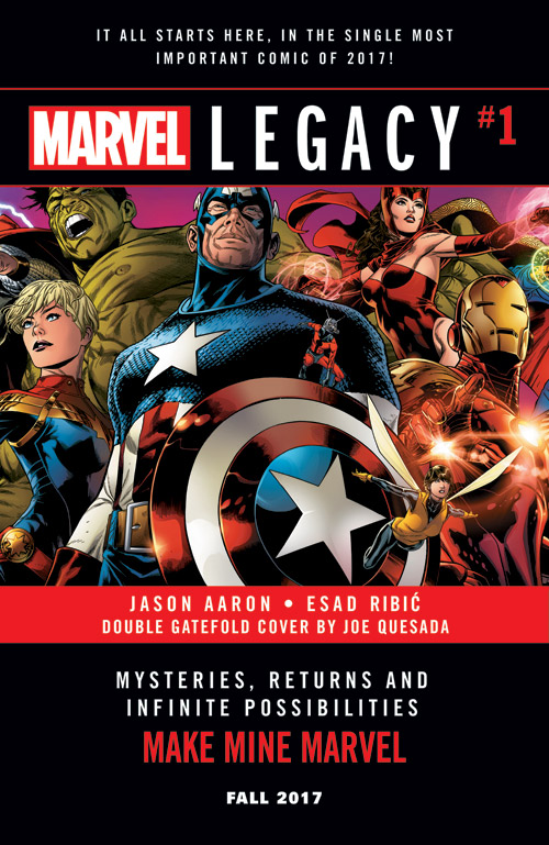 Marvel Legacy 1 Launch Parties Coming To Comic Shops September