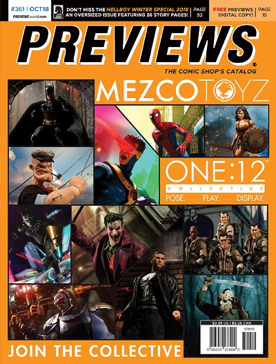 Back Cover -- Mezco Toyz's One:12 Collective