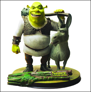 Shrek and Donkey Statue